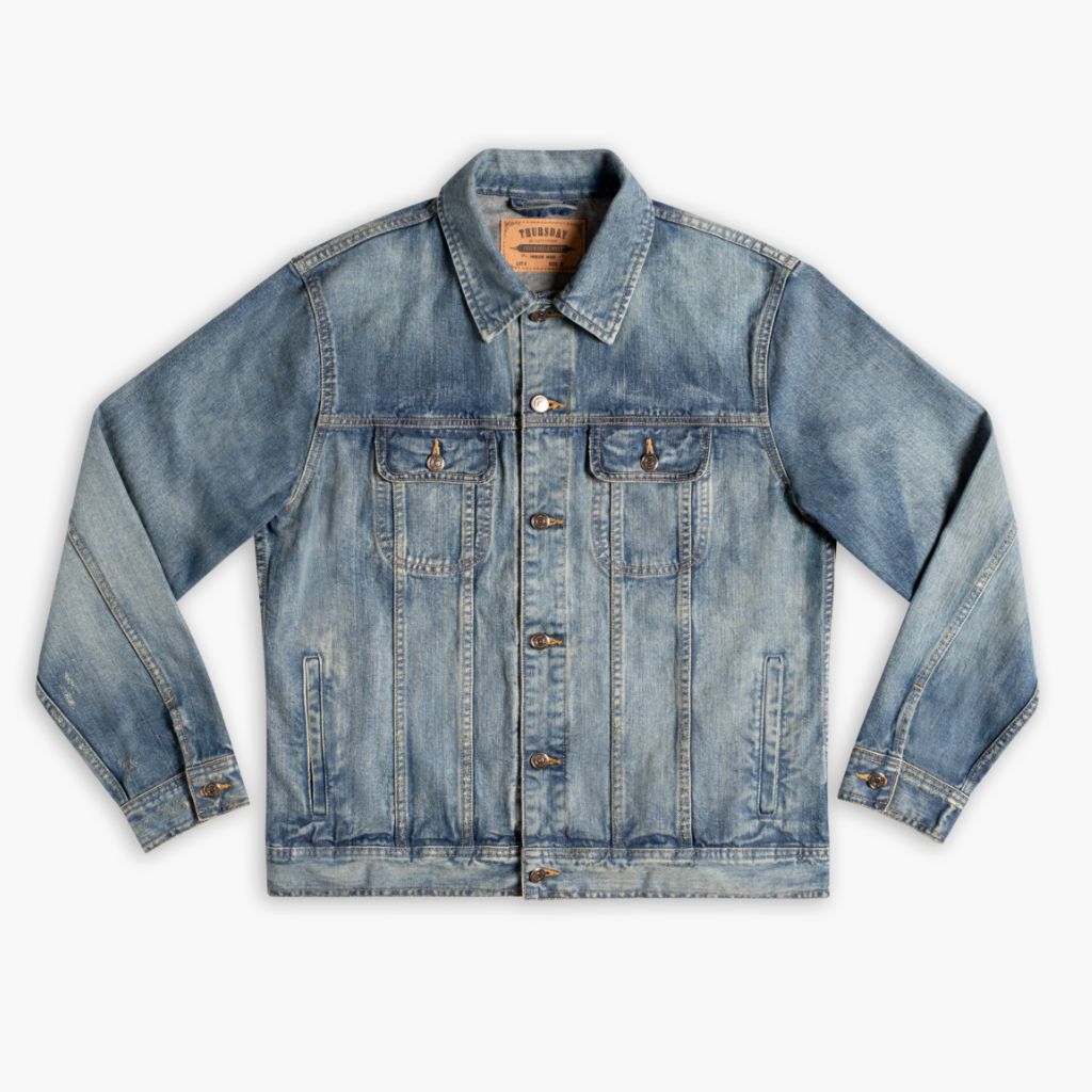 Denim Trucker Jacket | Medium Wash - Image 4