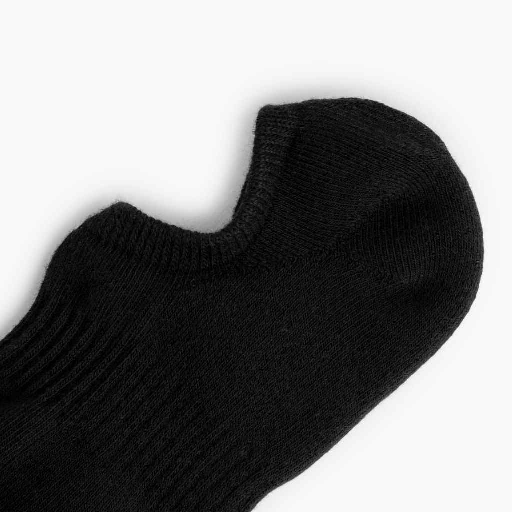 Men's Classic No Show Sock | Black - Image 2