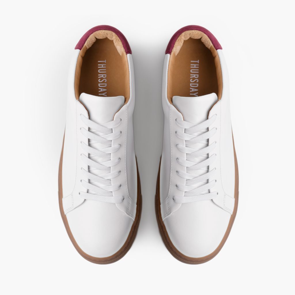 Women's Legacy | White x Burgundy - Image 6
