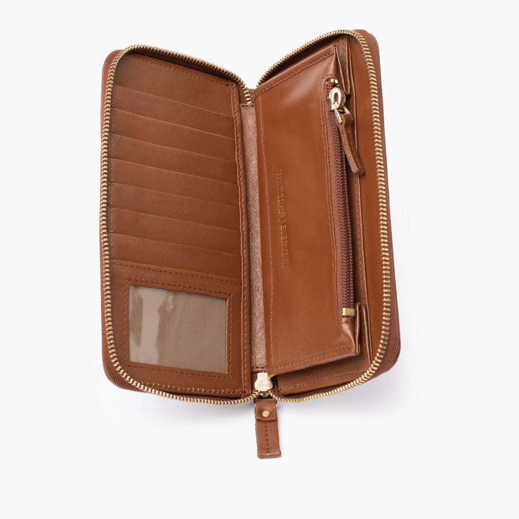Wallet Wristlet | Saddle - Image 2