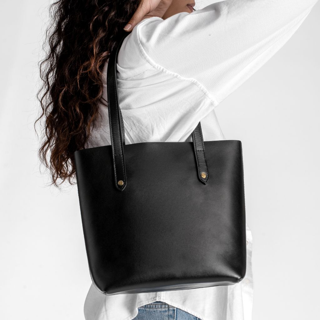Everyday Tote | Black (S) (Gold) - Image 6