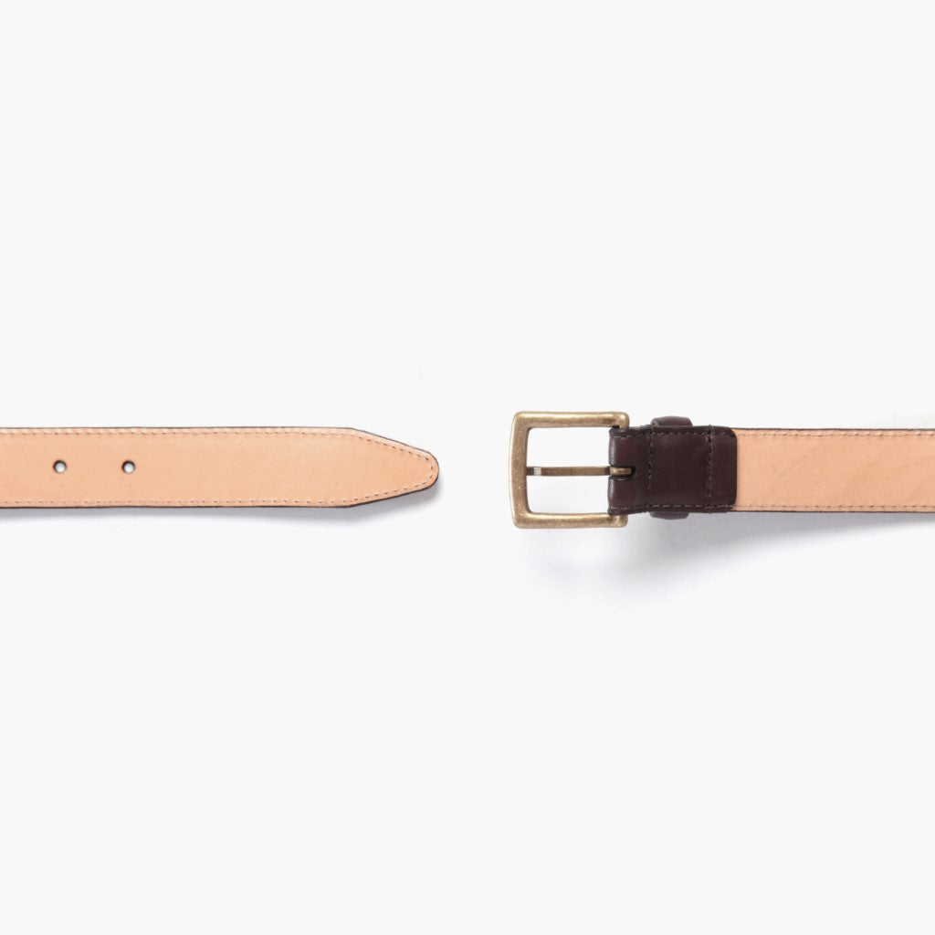 Women's Classic Leather Belt | Brown - Image 3